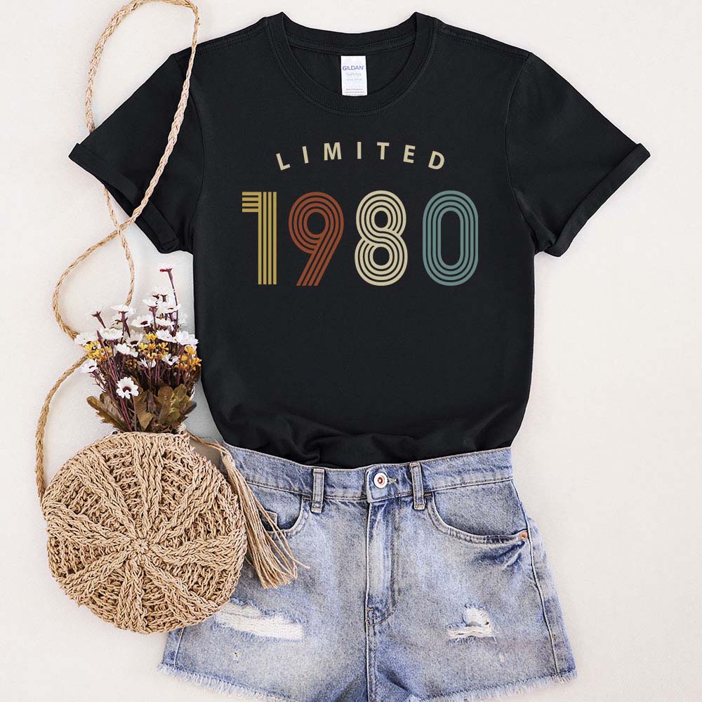 Limited Birthday 1980 Birthday T-Shirt - variant image 1