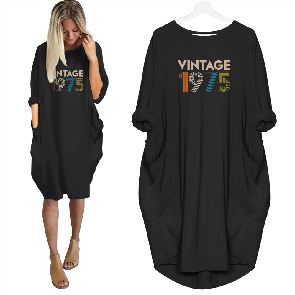 Vintage 1975 Limited Edition Pocket Dress - variant image 1