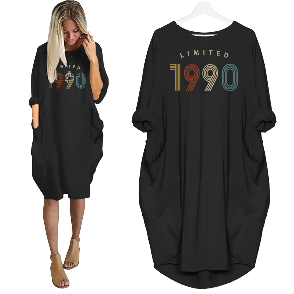 Limited Nightgown 1990 Birthday Pocket Dress - variant image 1