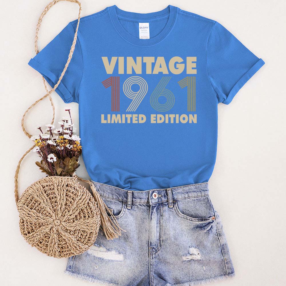 Vintage Limited 1961 Birthday T-Shirt - variant image 1