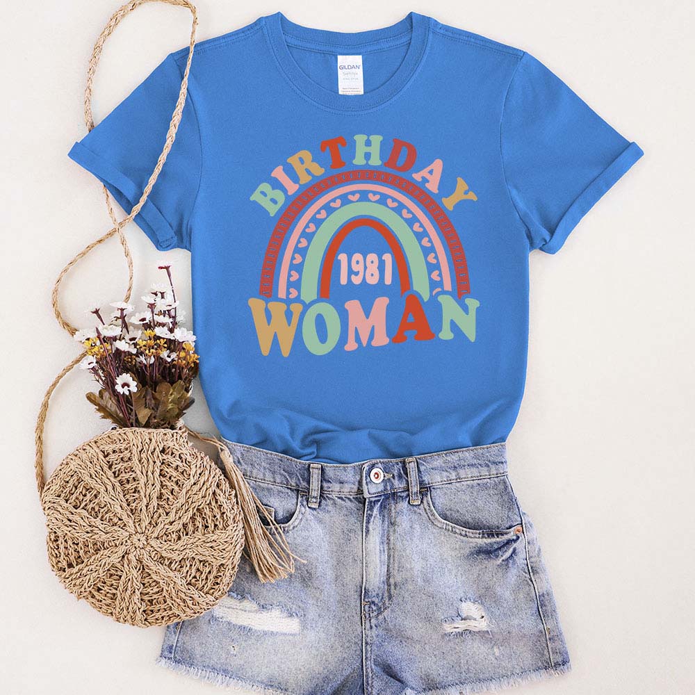 Retro 1981 Birthday T-Shirt - variant image 1