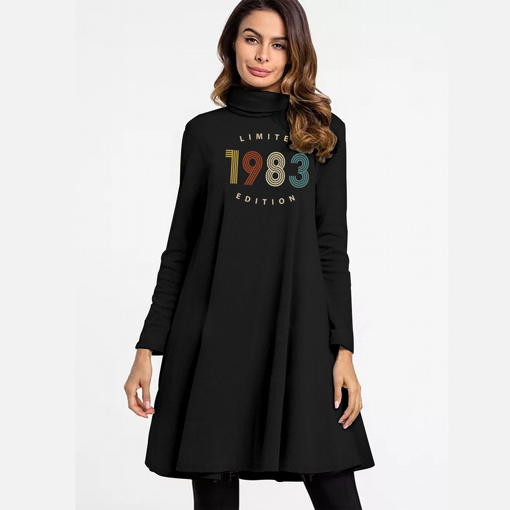 Limited 1983 Women's High Neck Dress - variant image 1