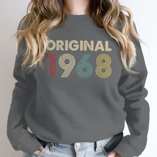 Original 1968 Birthday Sweatshirt – Dark Grey