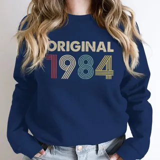 Original 1984 Birthday Sweatshirt – Navy