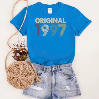 Original 1997 Birthday T-Shirt – Royal