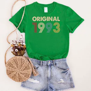 Original 1993 Birthday T-Shirt – Irish Green