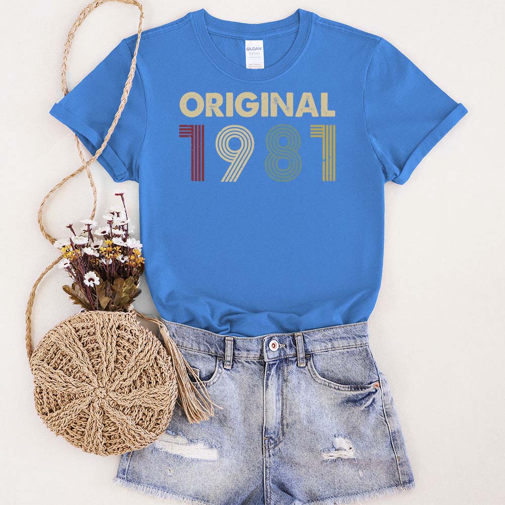 Original 1981 Birthday T-Shirt - variant image 1