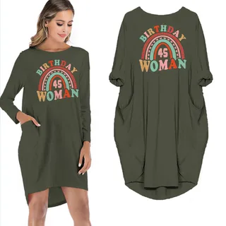 Retro 45 Birthday Pocket Dress – Green
