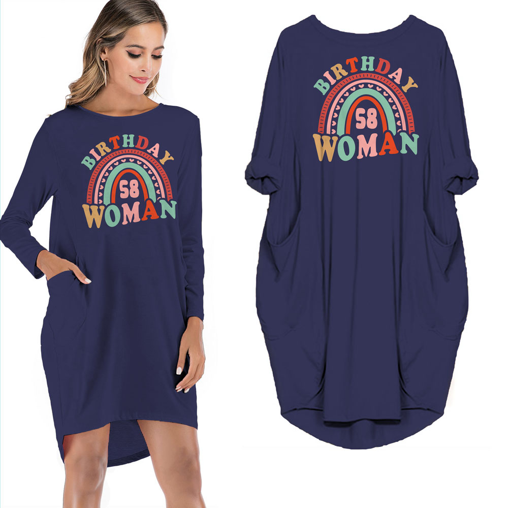 Retro 58 Birthday Pocket Dress - variant image 1