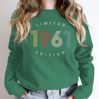 Limited Edition 1961 Birthday Sweatshirt – Kelly Green