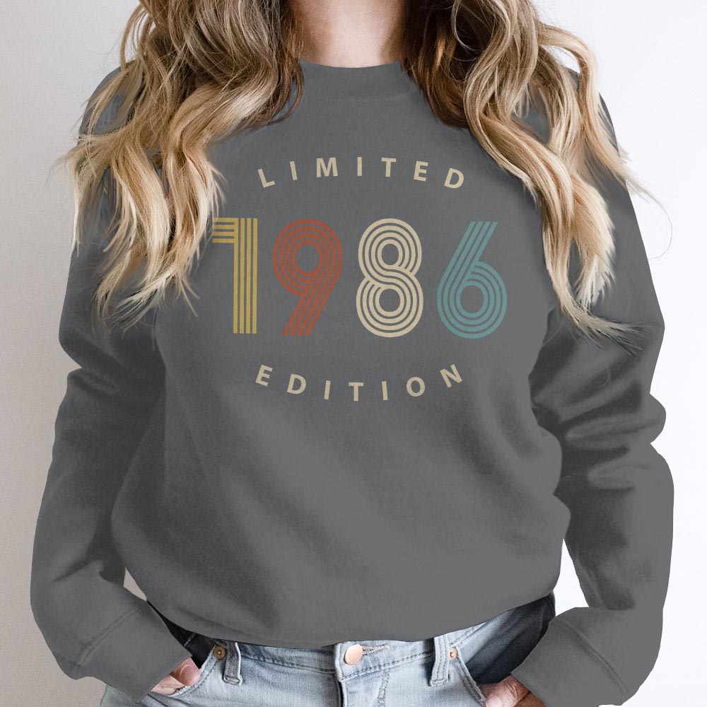 Limited Edition 1986 Birthday Sweatshirt - variant image 1
