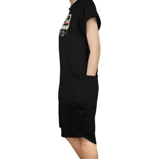 I'm Not Perfect Short Sleeve Loose Fit Pocket Dress – alternate