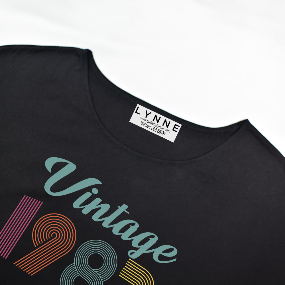 Vintage Edition 1987 Birthday Elastic Waist Dress