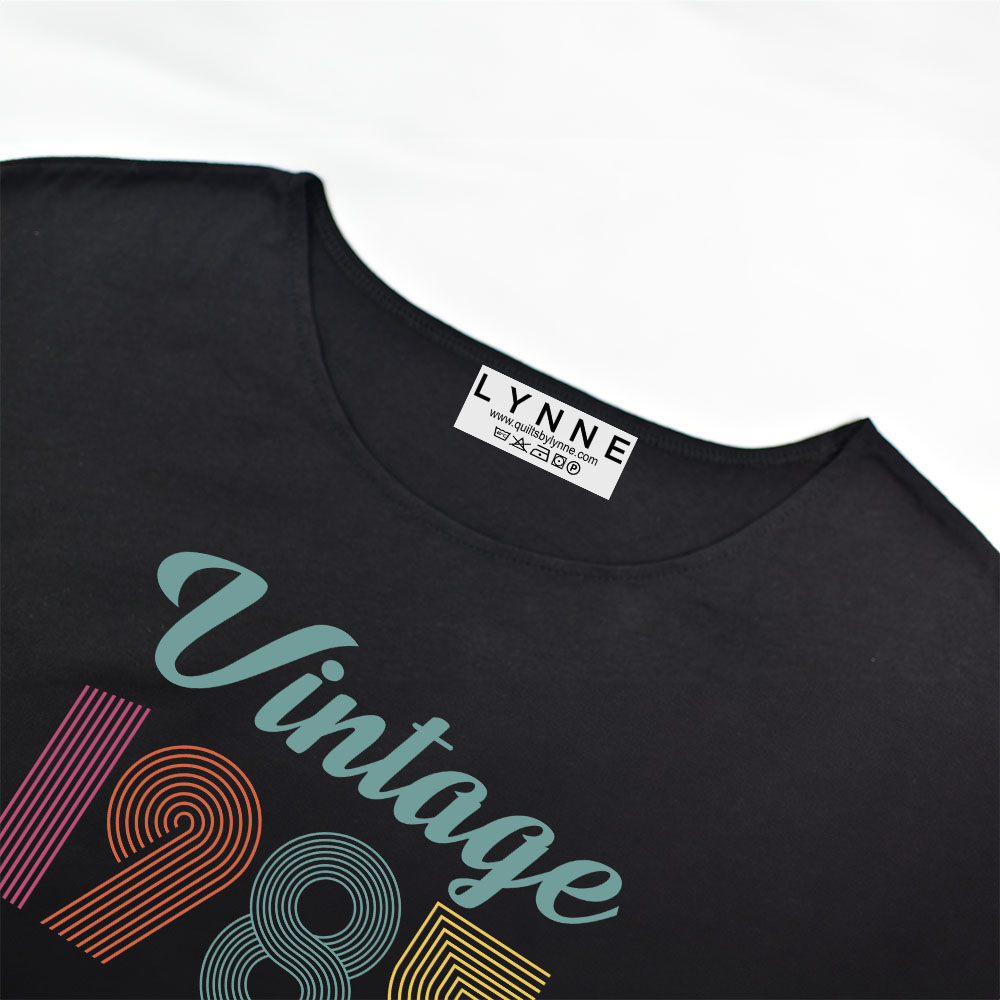 Vintage Edition 1985 Birthday Elastic Waist Dress