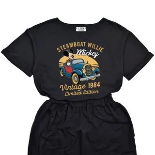 Limited Edition Steamboat 1984 Birthday Elastic Waist Dress – alternate