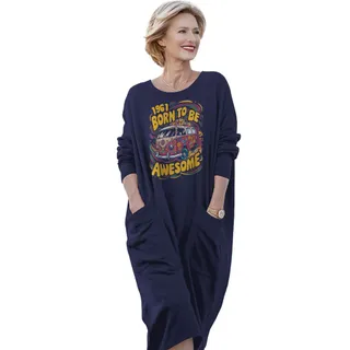 Awesome Hippie Born 1961 Loose Pocket On Dress – alternate