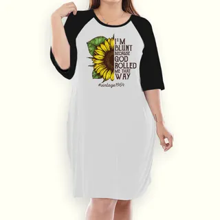 Awesome Hippie 1964 Raglan Nightgown