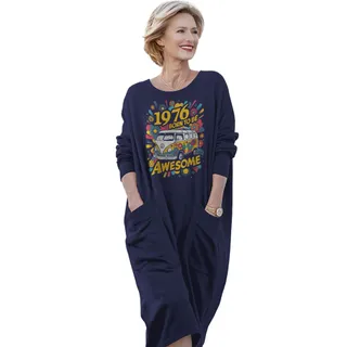 Awesome Hippie 1976 Loose Pocket On Dress – alternate