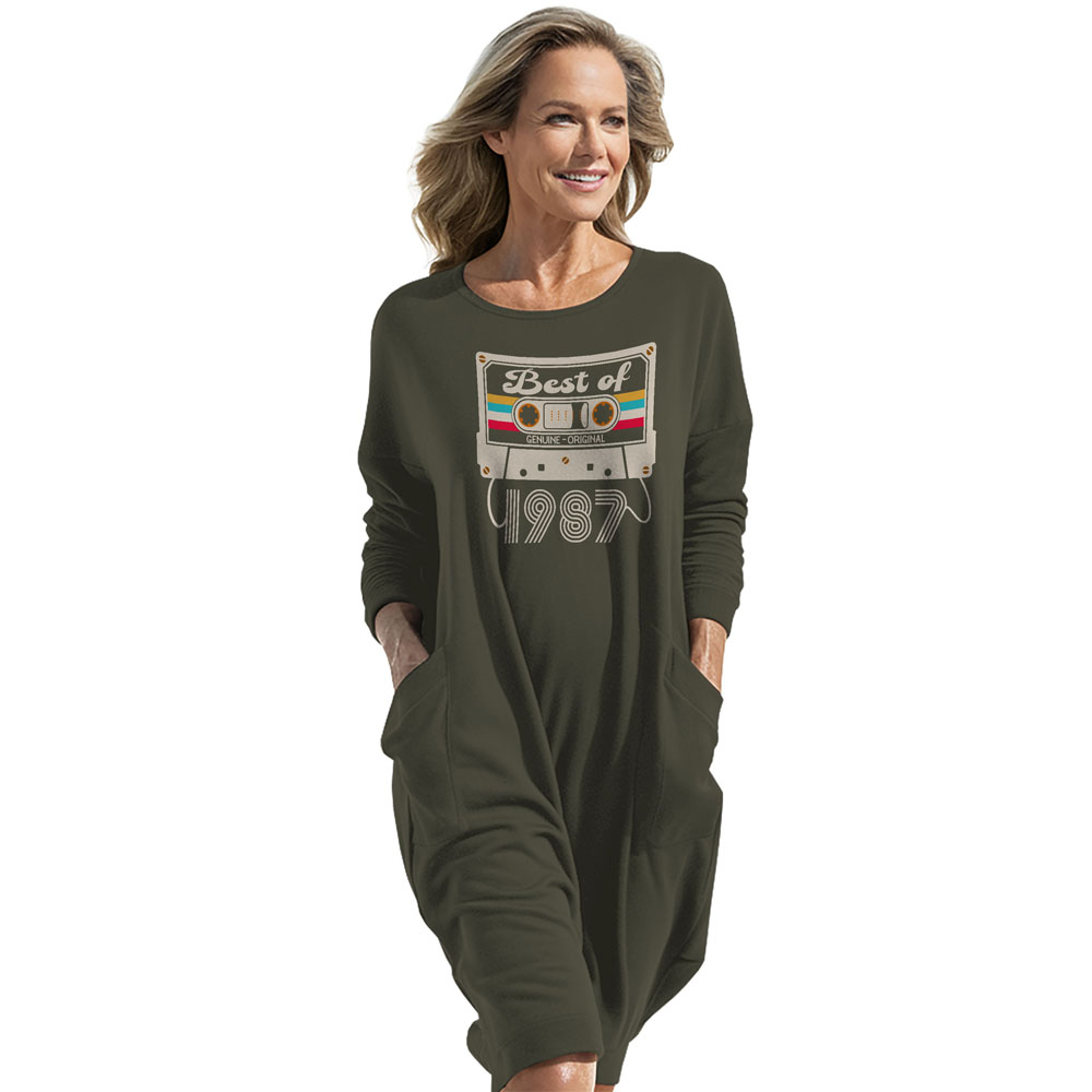 Best Of 1987 Birthday Pocket Dress