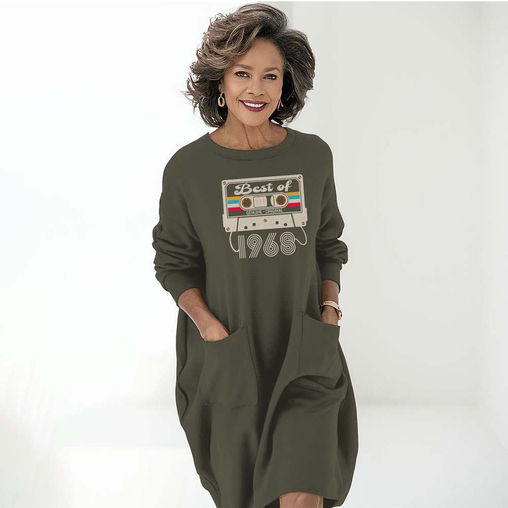 Best Of  1968 Birthday Pocket Dress