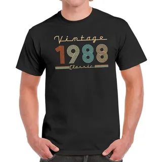 Vintage & Classic 1988 Birthday T-Shirt For Men Women