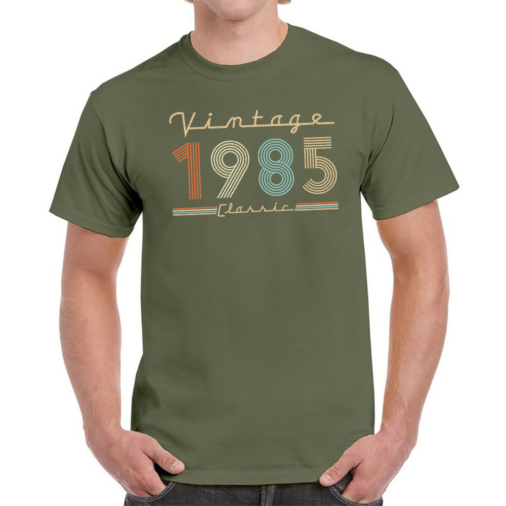 Vintage & Classic 1985 Birthday T-Shirt For Men Women