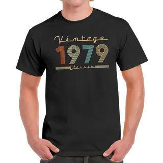 Vintage & Classic 1979 Birthday T-Shirt For Men Women