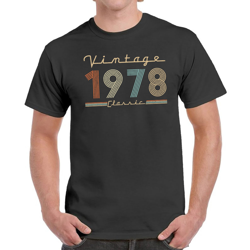 Vintage & Classic 1978 Birthday T-Shirt For Men Women