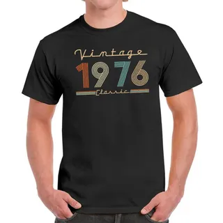 Vintage & Classic 1976 Birthday T-Shirt For Men Women