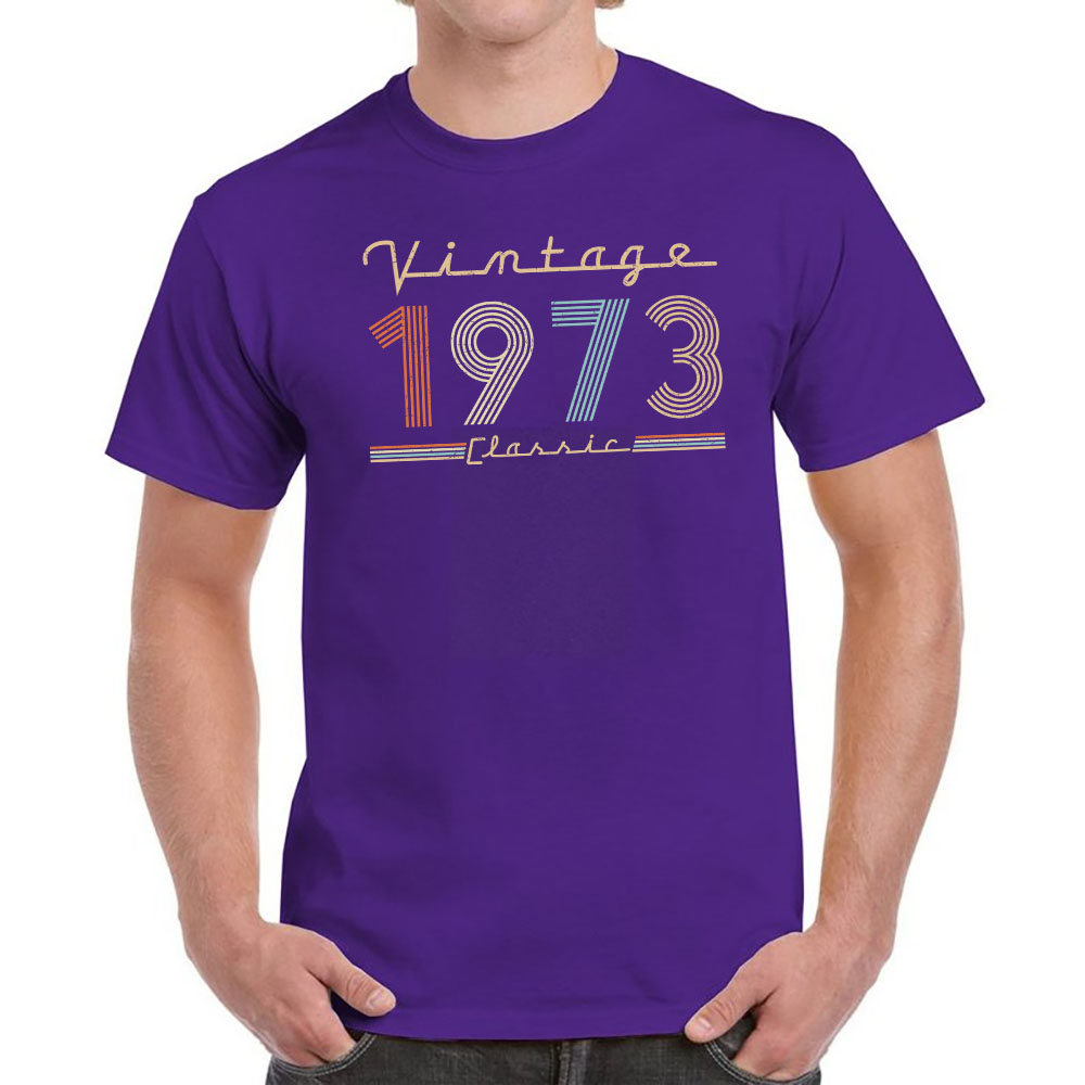 Vintage & Classic 1973 Birthday T-Shirt For Men Women