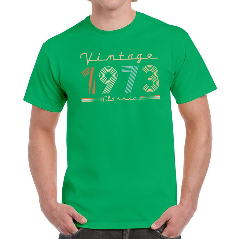 Vintage & Classic 1973 Birthday T-Shirt For Men Women