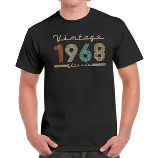 Vintage & Classic 1968 Birthday T-Shirt For Men Women
