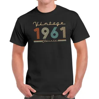 Vintage & Classic 1961 Birthday T-Shirt For Men Women