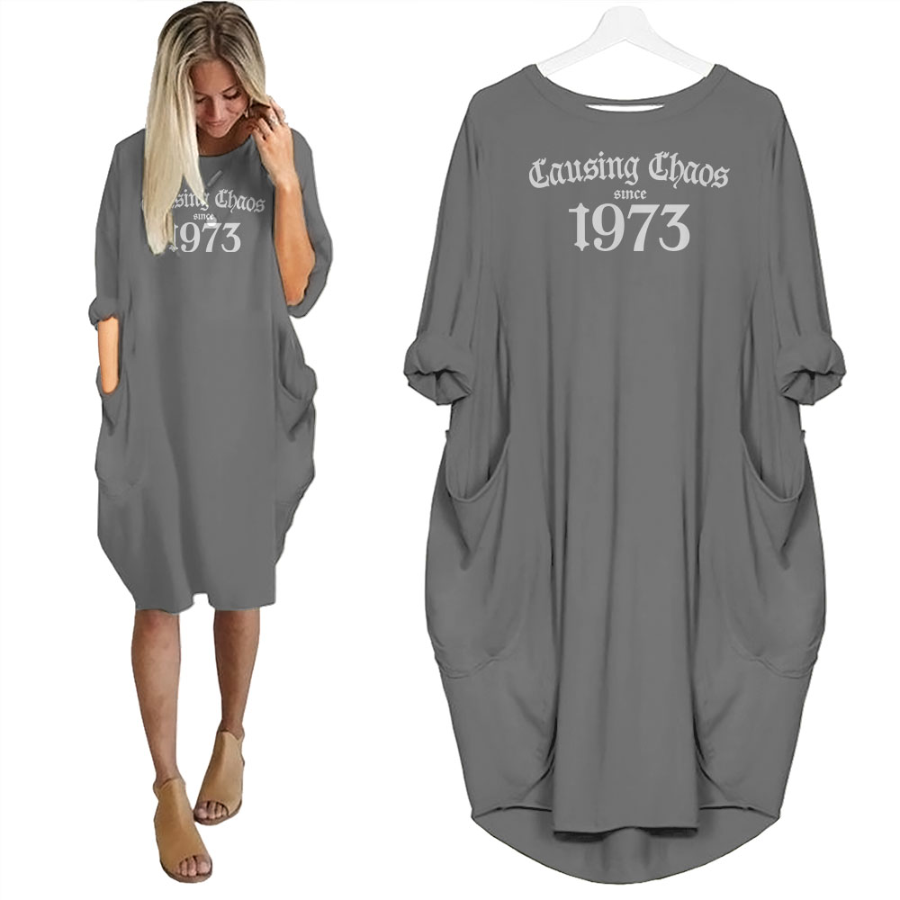 Causing Chaos Since 1973 Birthday Nightgown