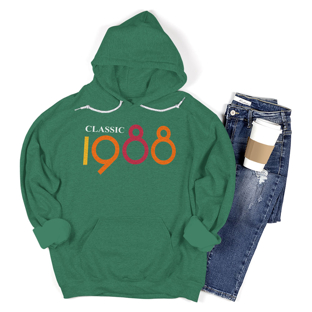 Classic 1988 Birthday Hoodie