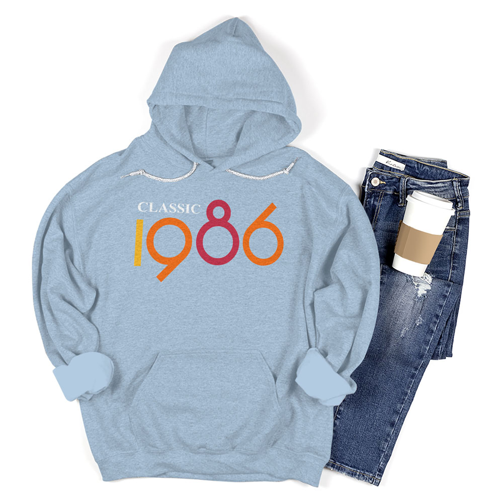 Classic 1986 Birthday Hoodie