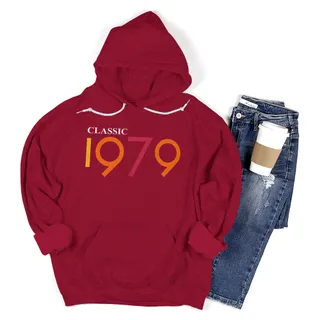 Classic 1979 Birthday Hoodie – alternate
