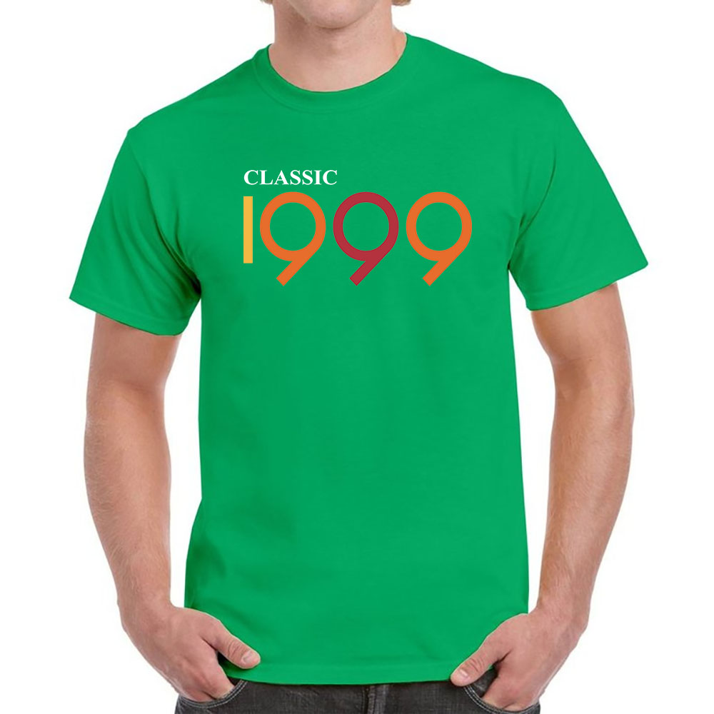 Classic 1999 Birthday T-Shirt For Men Women