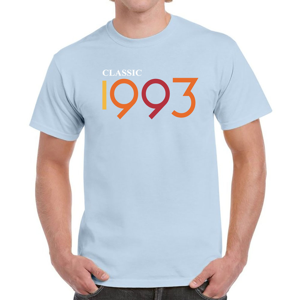 Classic 1993 Birthday T-Shirt For Men Women