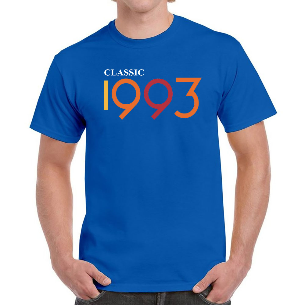 Classic 1993 Birthday T-Shirt For Men Women