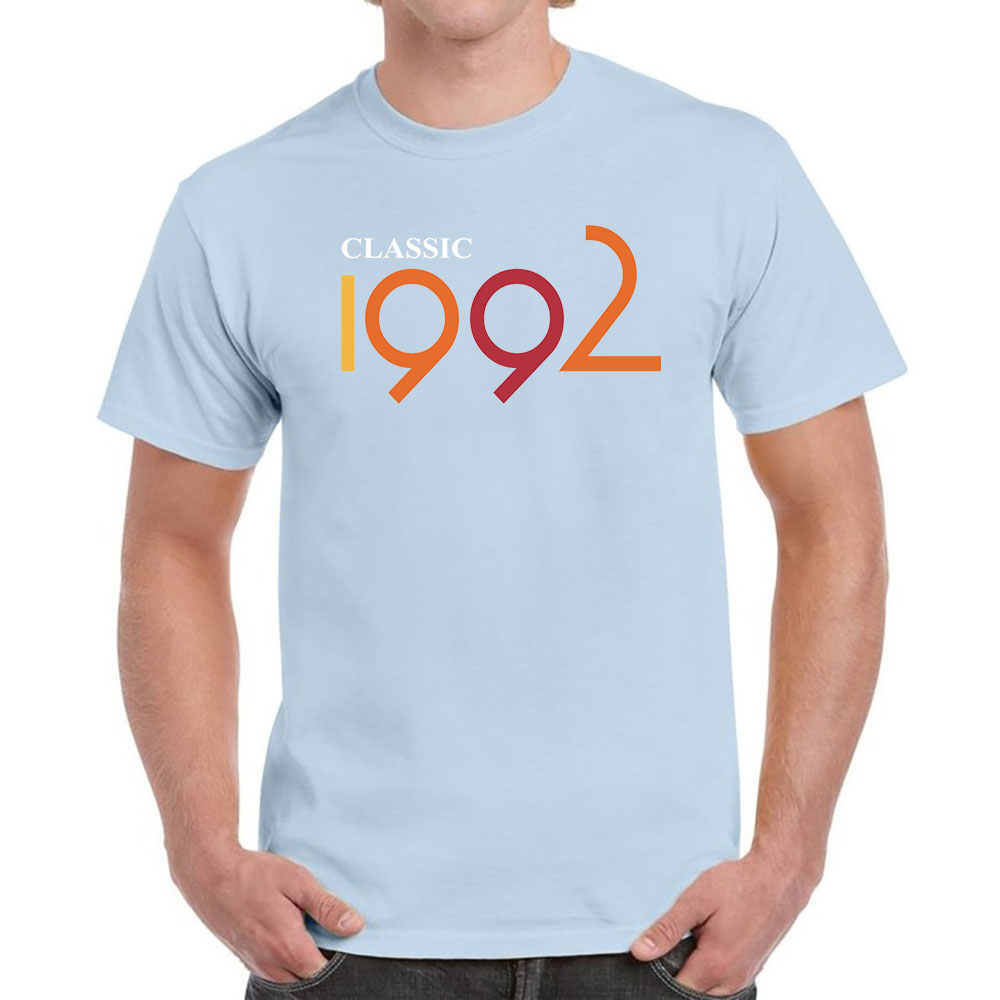 Classic 1992 Birthday T-Shirt For Men Women