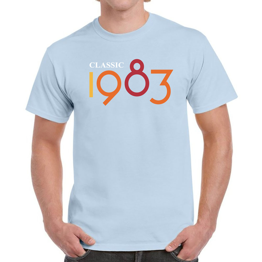 Classic 1983 Birthday T-Shirt For Men Women