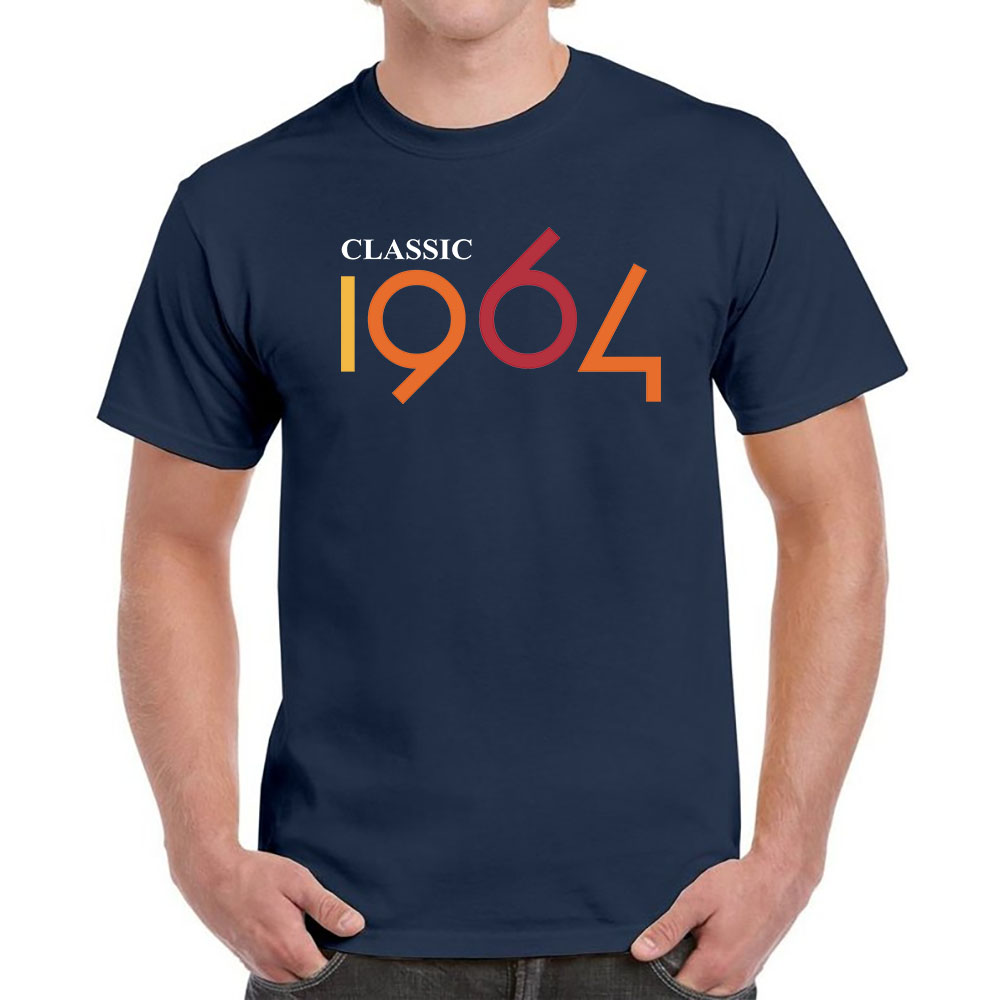 Classic 1964 Birthday T-Shirt For Men Women