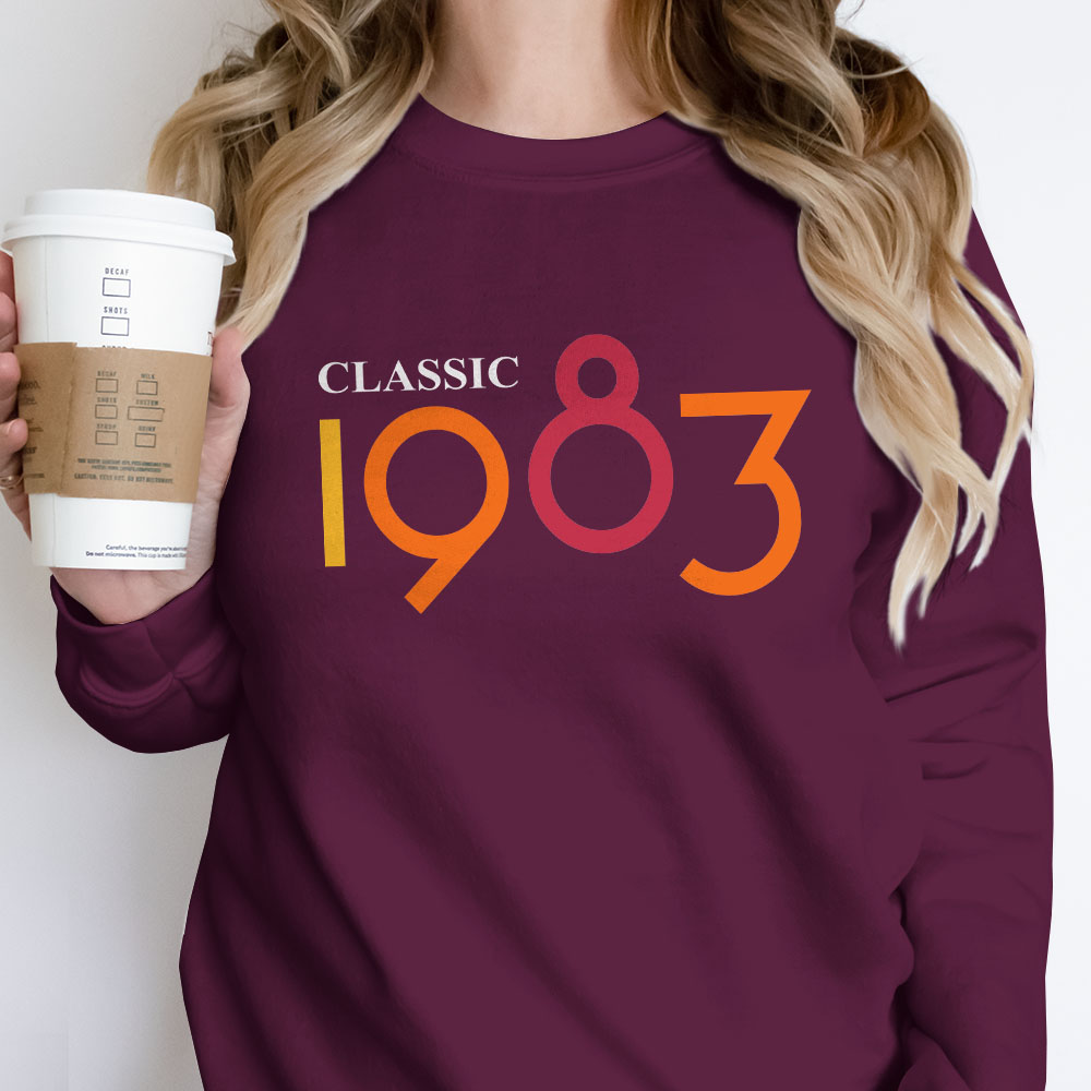 Classic 1983 Birthday Sweatshirt