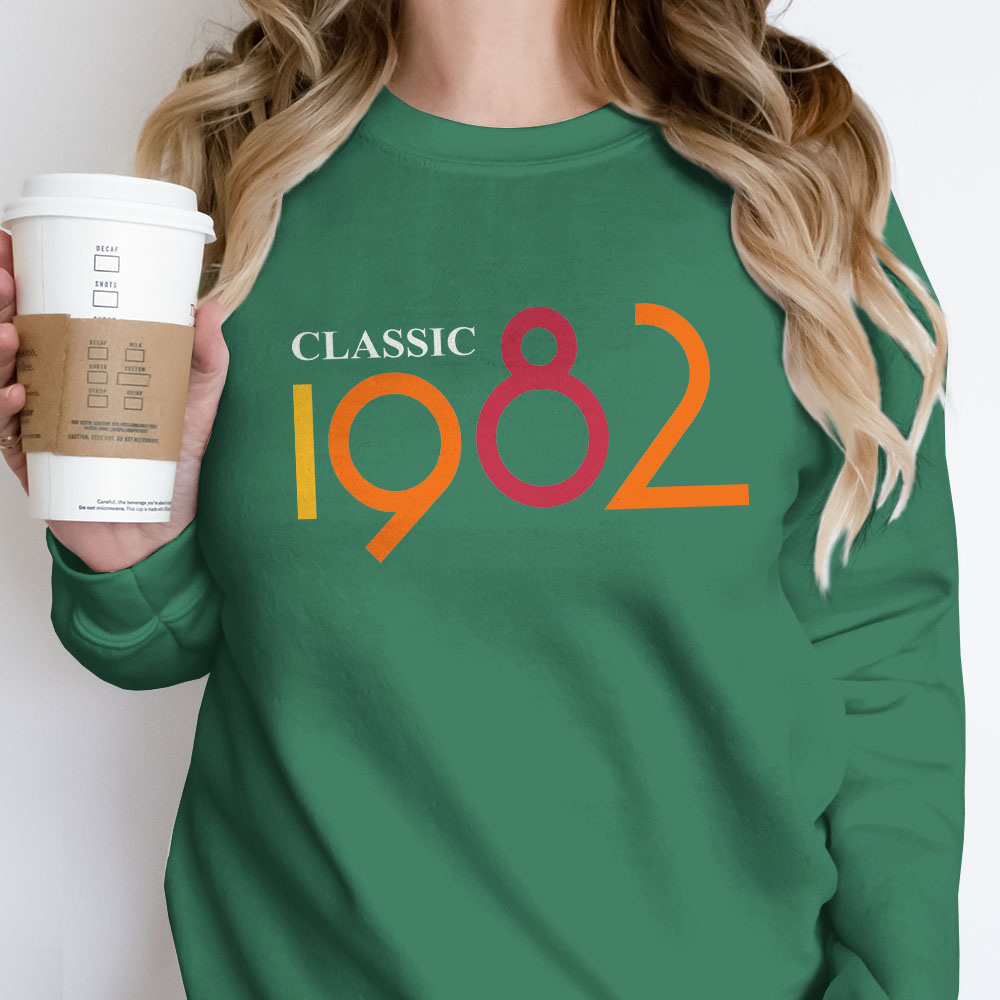 Classic 1982 Birthday Sweatshirt