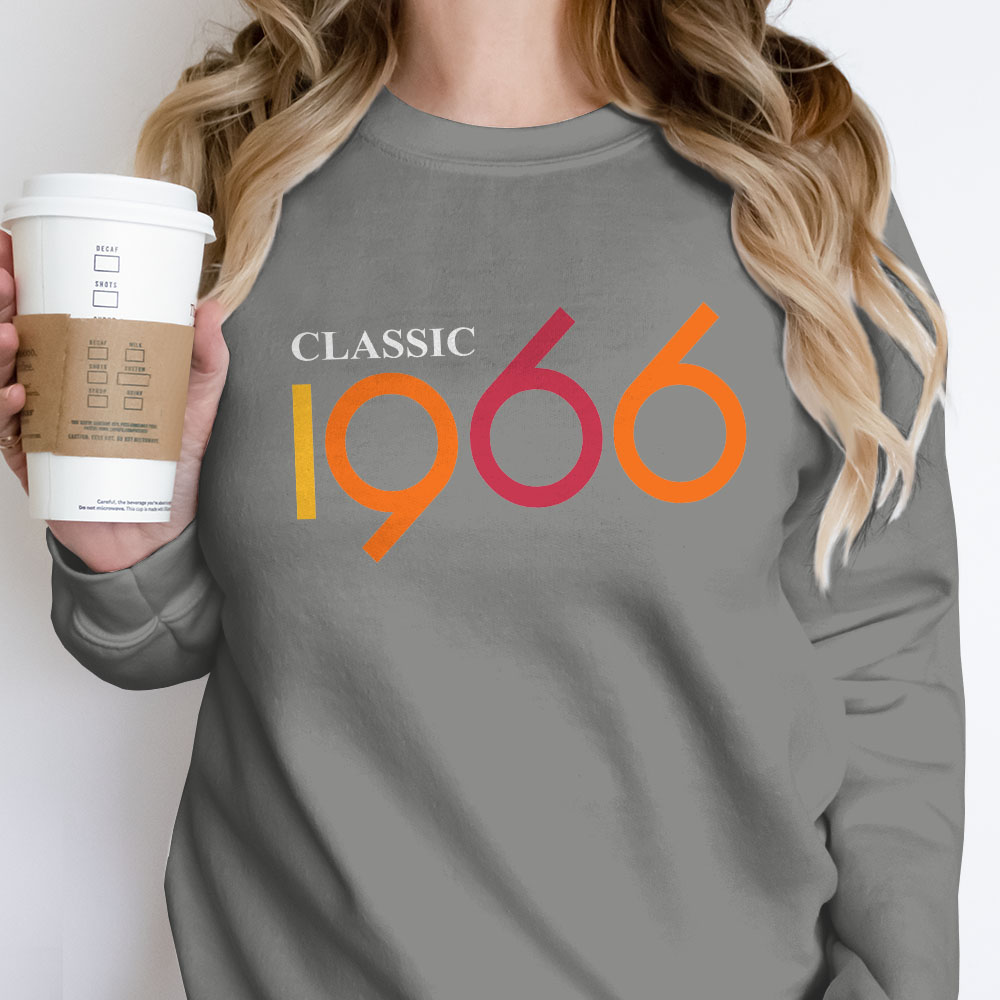 Classic 1966 Birthday Sweatshirt
