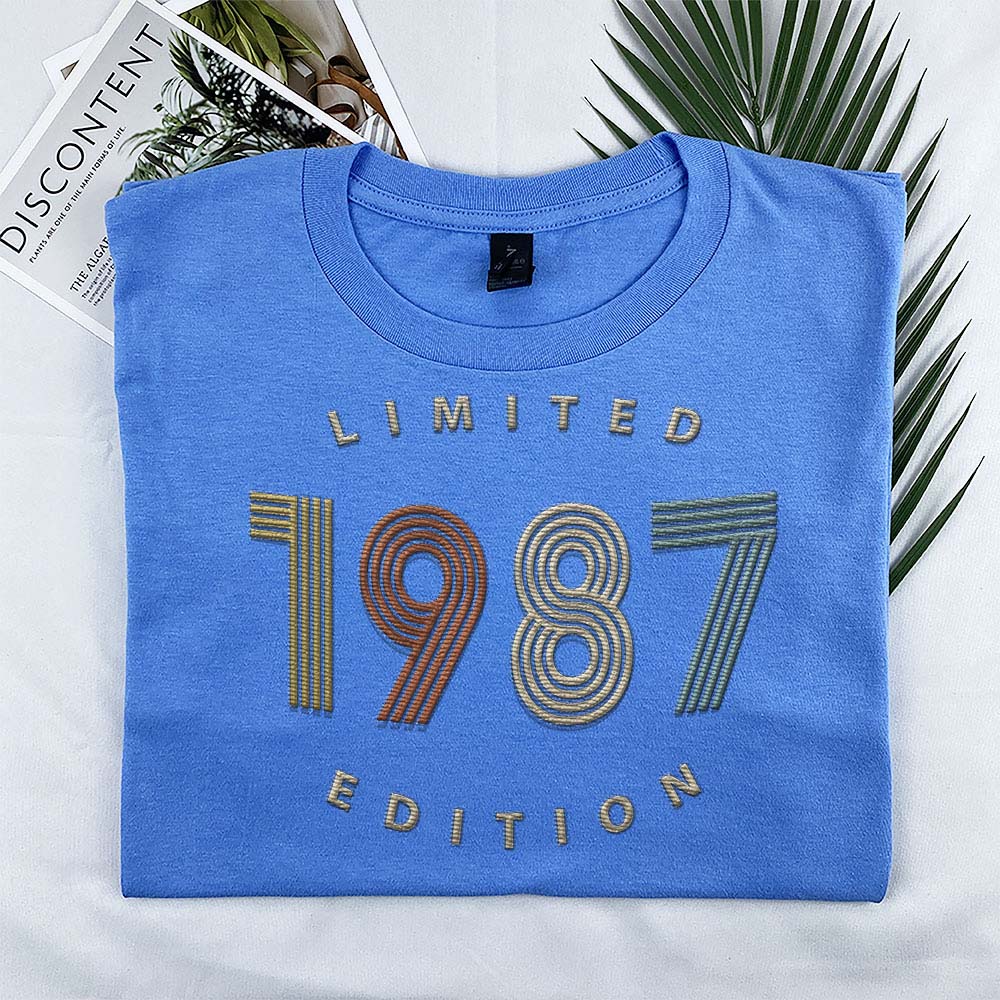 Limited Edition 1987 Embroidered T-Shirt