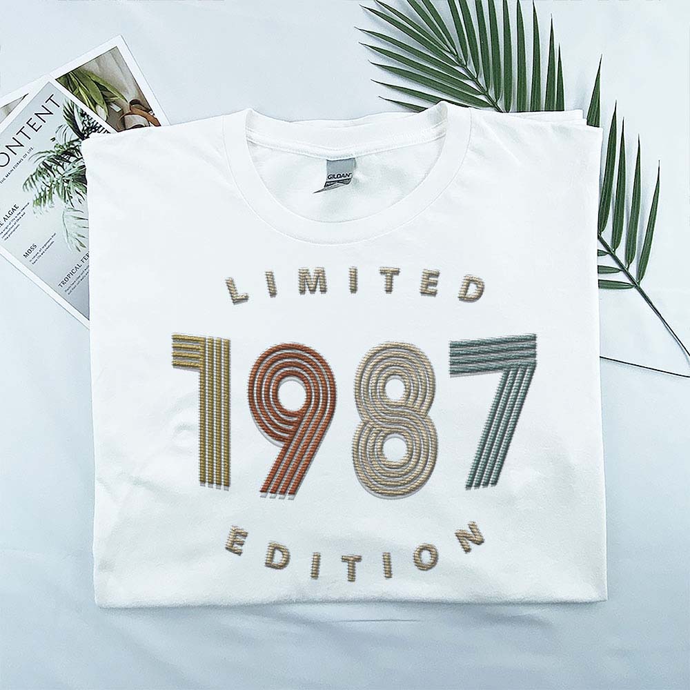 Limited Edition 1987 Embroidered T-Shirt