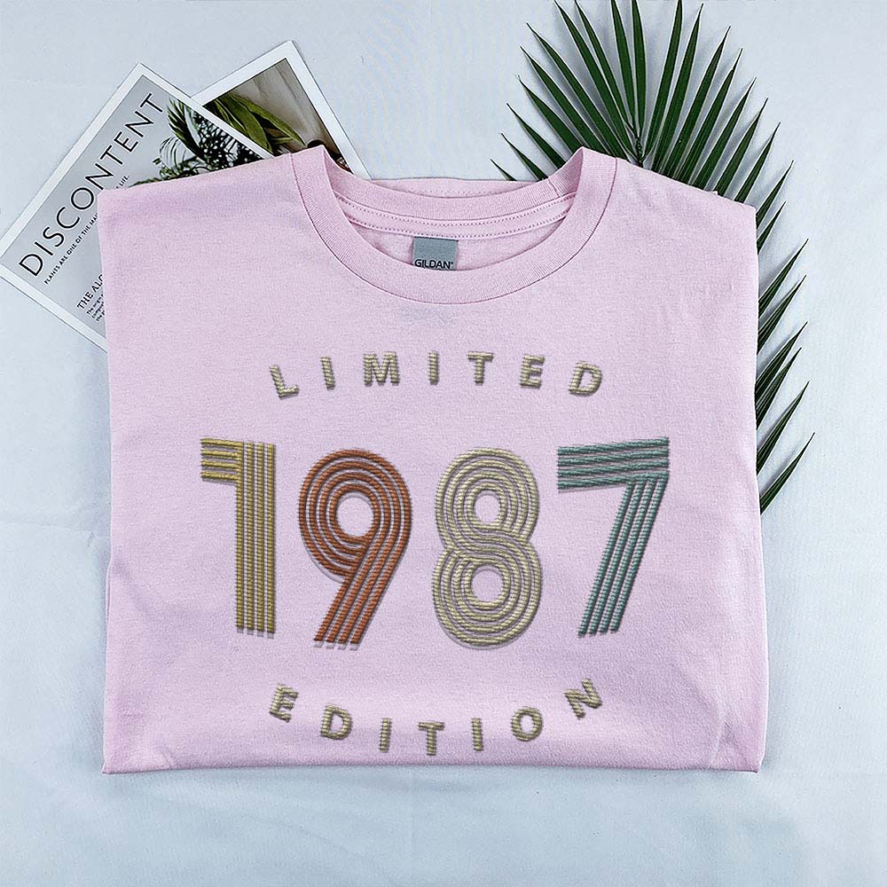 Limited Edition 1987 Embroidered T-Shirt