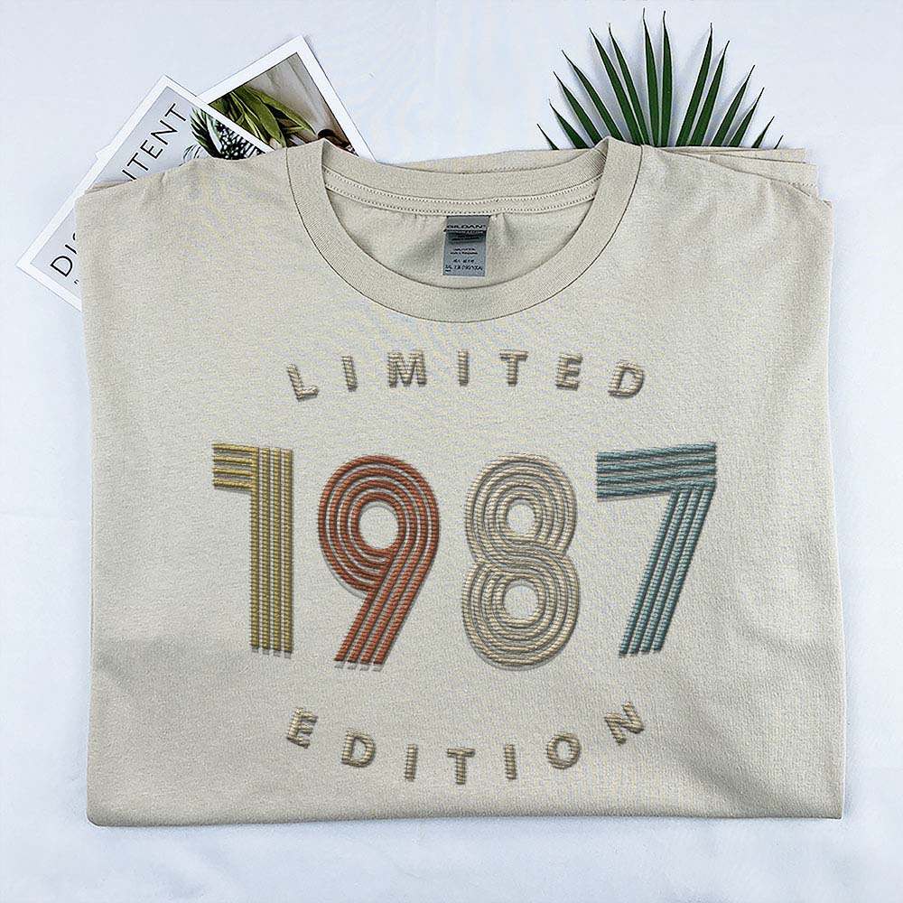 Limited Edition 1987 Embroidered T-Shirt